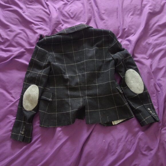 Zara Basic Glen 534 Made in Morocco 170/88A Size M Blazer - Picture 12 of 16